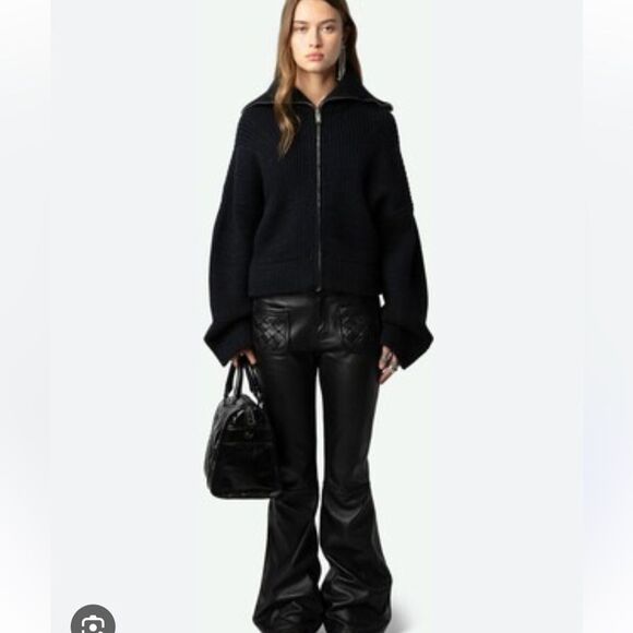 Zadig & Voltaire Attila Jacket NWOT Size M/L - Picture 4 of 16